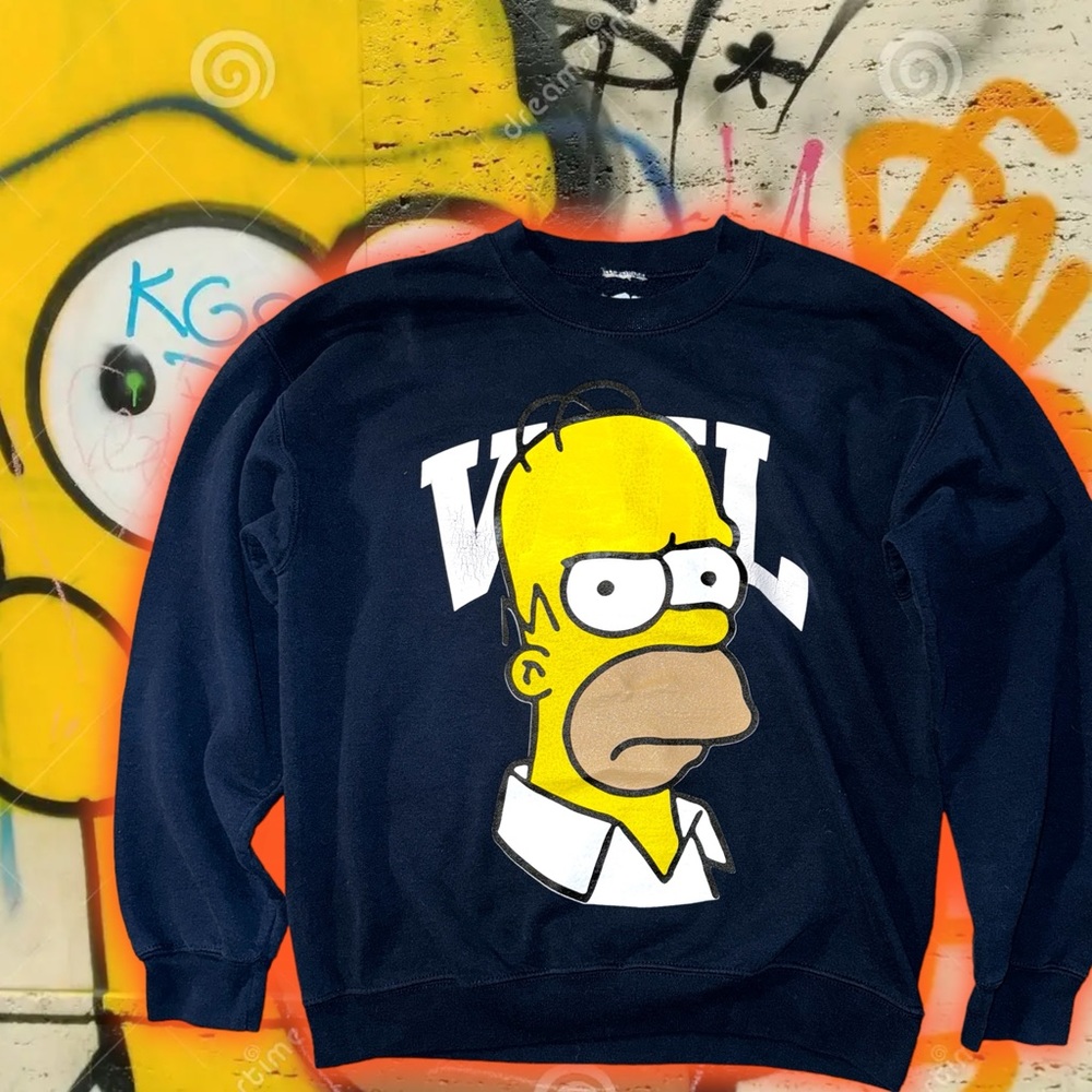 🆕 AssPiZZa “HoMer” CReWNeCK 🍕